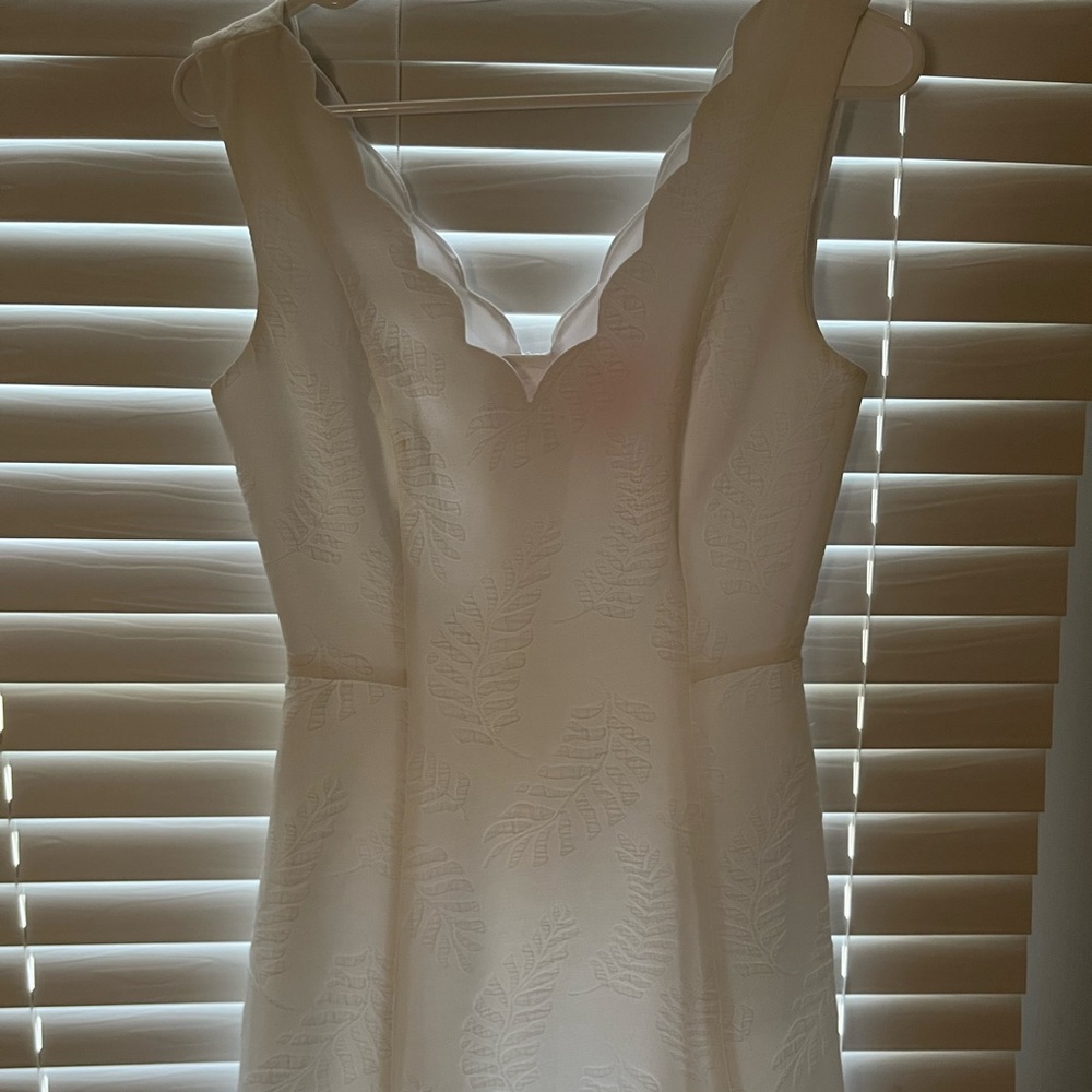 Lilly Pulitzer Sabeen Stretch Dress size 0, white.